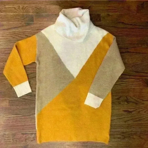 Perfect Fall Sweater - Silverflint Cowl Neck Tunic Sweater Women’s Size Small - Picture 1 of 7
